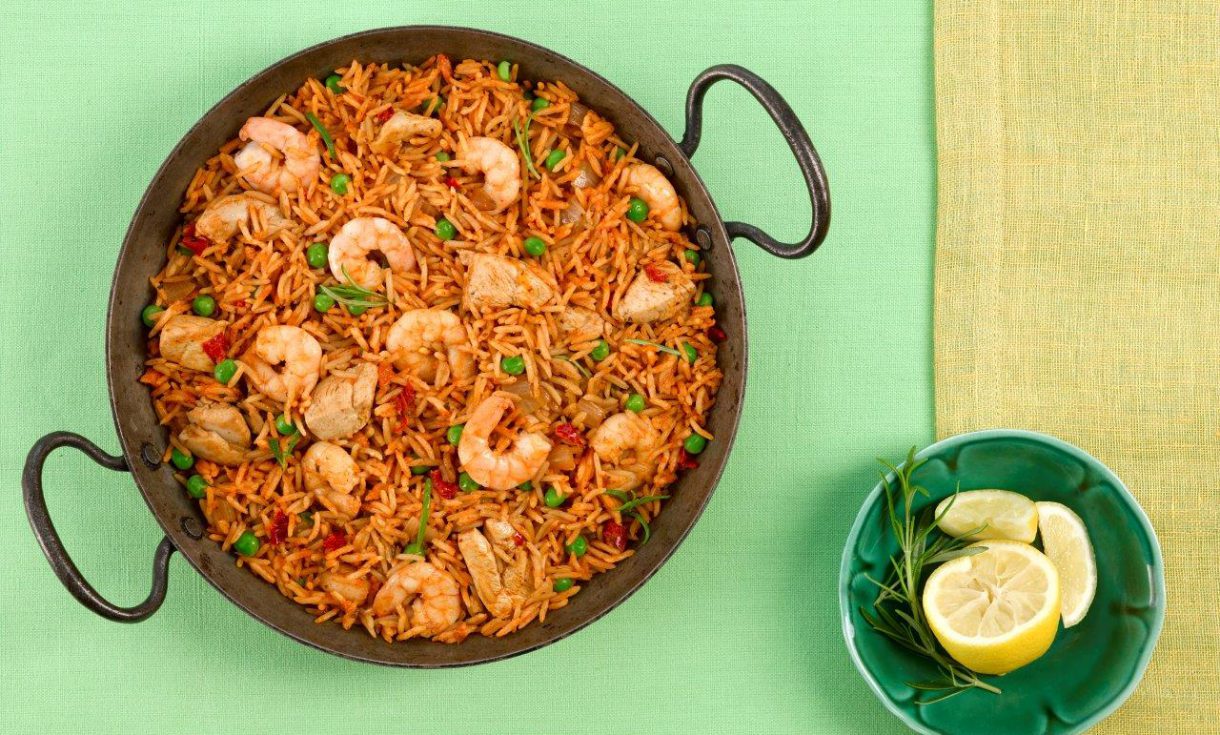 Quick paella recipe Tilda