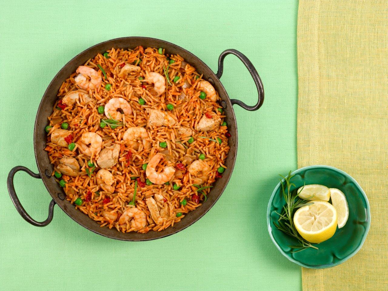 Quick paella recipe Tilda