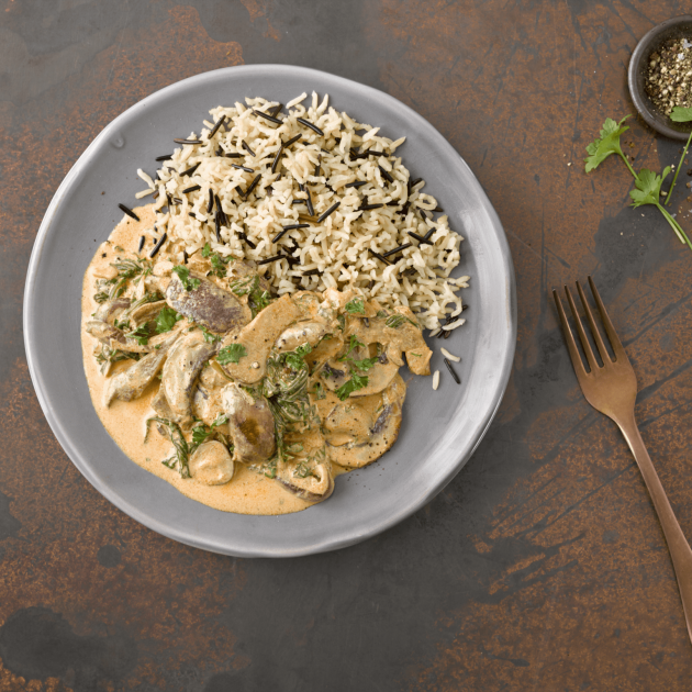 Mushroom Stroganoff